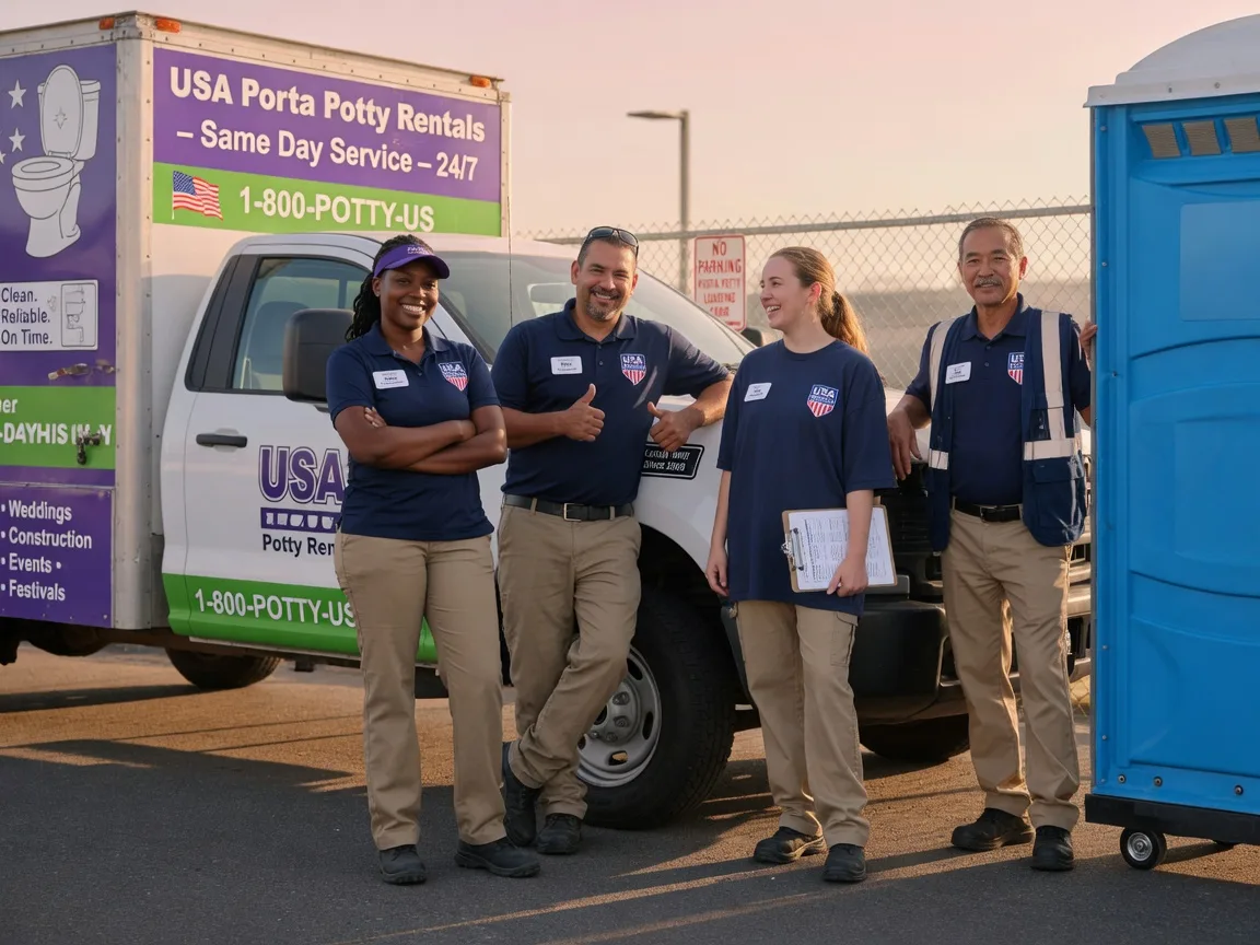 Porta Potty Rental company in Oakwood, VA